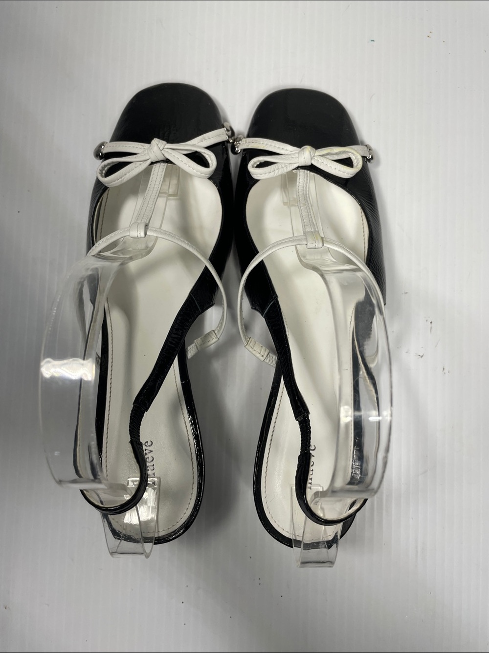 Anthropologie Maeve Vicenza Brigitte Bow Slingback EU 40 Bow Kitten Heel - Picture 9 of 13